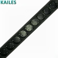 KAILES (KLS) Série K44S Monophasé 32A Surveillance CA IP PDU 12 Prises Norme Allemande Boîtier en Aluminium Utilisation Industrielle Vente Chaude