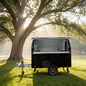 Camión de Comida Equipado para Helados, Completo con Cocina, Remolque de Comida Rápida y Camión de Comida Móvil - Product Image 4