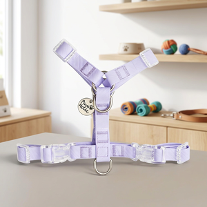Arnés para Perro Ajustable en Forma de Y, Resistente al Agua, con Hebilla de Lujo Recubierta de PVC, Accesorio para Mascotas, Compatible con Marca Privada - Product Image 1