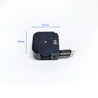 Cable USB 2.0 Tipo-C Retráctil FIILIAN TEK RET82 de 82 cm, Material de PVC, Retracción Automática, Transferencia de Datos y Carga para Móviles