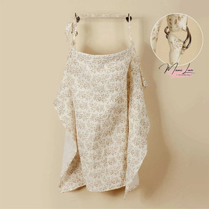 Maternity Nursing Cover Baby <strong>Breastfeeding</strong> <strong>Sling</strong> Cotton Mother Lactation Apron Towel Breathable Side Slit Loose Fit - Product Image 1