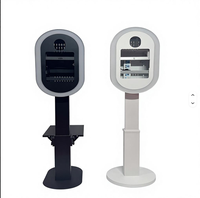 Kolom Pengangkat Layar Sentuh DSLR/Kamera/Smartphone YPT untuk Photo Booth Pesta, Cetak Swadaya, Konstruksi Logam, Tinggi Dapat Disesuaikan