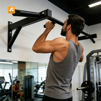 Barre horizontale multifonctionnelle pour tractions, barre parallèle simple, équipement de fitness avec trous pour fixation murale domestique