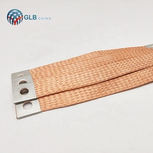 Conector de cable flexible de cobre correa de tierra de cobre Cable de puesta a tierra de puente correa de tierra de cobre - Product Image 3