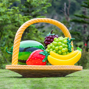 Escultura Grande Decorativa de Frutas Artificiales para Centros Comerciales, Exhibición y Decoración Estética Viral en Internet - Product Image 5