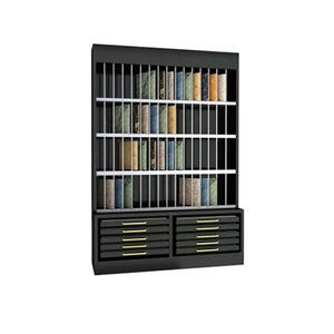 Tùy chỉnh cho bền kim loại gạch sàn gỗ hiển thị đứng có thể gập lại thân thiện với môi cho lật Bảng hiển thị cho vật liệu xây dựng cửa hàng - Product Image 5