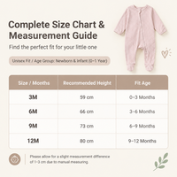 Jumpsuit Bayi Katun dengan Resleting 95 Persen Katun Kelas A Resleting Depan Tanpa Label Berkaki Unisex Bayi Baru Lahir 0 hingga 12 Bulan