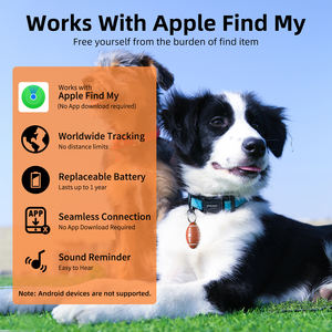 F09 Smart GPS Pet Tracker Etiqueta de llave Anti-Perdida Buscador de ubicación en tiempo real Dispositivo de alarma para coche IOS Control remoto compatible - Product Image 3