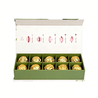 Coffret Cadeau Chocolat Luxe Personnalisé Ciel Étoilé, Boîte Rigide à Couvercle Rabattable en Carton, Impression Offset, Premium, Portable, Magnétique, avec Éponge