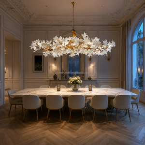 Lampadario di Lusso in Rame, Lampadario Artistico Personalizzato, per Soggiorno, Sala da Pranzo, Villa, Sala Ricevimenti, Produttore di Illuminazione su Misura per Hotel - Product Image 1