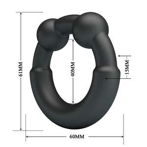 CRAZY BULL Hoge Kwaliteit Zachte Mannelijke Penisring Seks Speelgoed Volwassenen Silicon Vertraagde Ejaculatie Gay Mannelijke Penis Cock Ring voor Mannen - Product Image 5