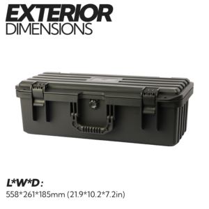 Étui rigide en plastique long et étanche INCHOI CASES, populaire pour l'équipement <span class=keywords><strong>photo</strong></span> et les outils - Product Image 4