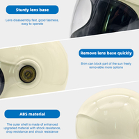 Casque de moto Norisk personnalisé OEM, casque de moto universel quatre saisons, ABS, casque modulaire rétro, casque de moto vintage