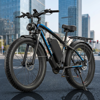Vélo électrique haute puissance 2000W 52V avec moteur sans balais, batterie lithium 23AH, vitesse 55km/h, sport, montagne, pour adultes