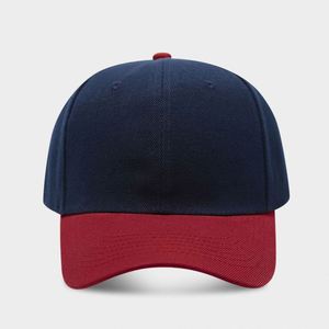 New Fashion Baseball Cap Women Men Sunscreen Baseball <b>Hat</b> Outdoor Sports Sunshade 6 Panel Solid Color Splicing Sports <b>Hat</b> - Product Image 6