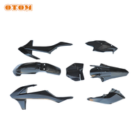 OTOM Kit Carénage Complet Moto Cross en Plastique pour KTM EXC EXCF SX SXF XC XCF XCW 125 250 350 450 Modèles 16-18