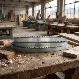 Lame de scie à ruban TCT OEM ODM personnalisée, qualité industrielle, pour scie à bois horizontale à portique pour scierie - Product Image 1
