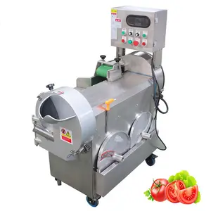 Industri Otomatis Multi Functi Vegetable Cutter/Sayuran Slicer/Pemotong Sayuran Mesin untuk Komersial
