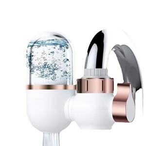 Purificador de Agua para Grifo con Cartucho de Filtro de Cerámica, Color Dorado, Fácil de Limpiar, Filtro para Grifo de Cocina - Product Image 1