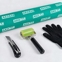 AKOBARANTELA 5mm 120mil Ekstra Kalın Bütil Ses Yalıtım Matı 460x800mm, Ağır Hizmet Tipi Araç Sönümleme Levhası Maksimum Titreşim Kontrolü