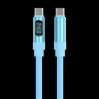 Innovador Cable de Carga Tipo C a Tipo C 4 en 1 de 240W, Carga Rápida de 5A, Ecológico, de Cobre Puro y TPE para Uso con Cámara