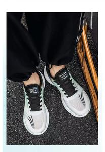 Men's Mesh Walking Sneakers Lightweight Athletic Non-Slip Casual Trainers <b>EVA</b> Sole for Outdoor Sports - Product Image 4