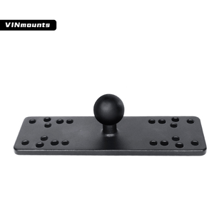 Base de boule rectangulaire de 6,23 po x 2 po avec tailles 1 po/25 mm/B pour support GPS marin VIN-B-022 - Product Image 4