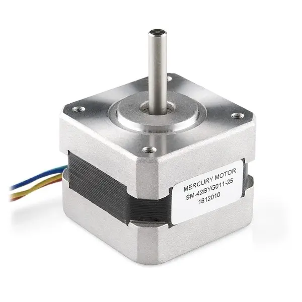 Motor de passo elétrico SM-42BYG011-25 12v, alta qualidade, 5mm 0.33a para impressora 3d