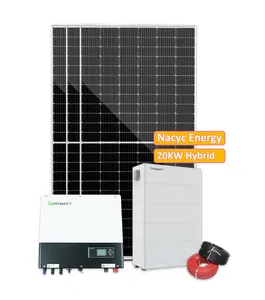 सौर प्रणाली किट पर-ग्रिड ऑफ ग्रिड सौर ऊर्जा प्रणाली, सौर बिजली संयंत्र 3kw , 5kw 10kw सौर ऊर्जा प्रणाली