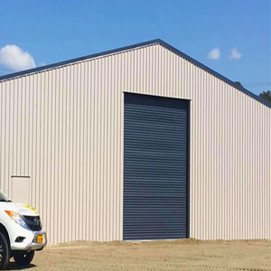 مستودع مسبق الصنع من الهياكل الفولاذية خفيفة الوزن المجلفنة، ورشة تخزين بارد، تصميم مباني صناعية، مدرسة، منزل ريفي - Product Image 2