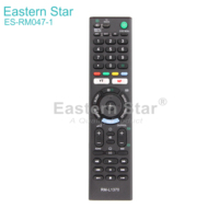 Télécommande ES-RM047-1 au prix d'usine pour téléviseur LCD Sony, télécommande vocale de remplacement pour téléviseur RM-L1370
