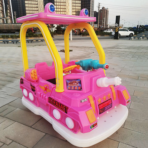 Venta caliente Parque temático de la ciudad <span class=keywords><strong>el</strong></span>éctrica Padre-Hijo <span class=keywords><strong>el</strong></span> <span class=keywords><strong>coche</strong></span> Juguete Tanque brillante Ventas de coches de parachoques de entretenimiento para padres e hijos - Product Image 4