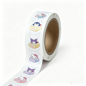 Autocollants décoratifs mignons de style coréen en vinyle imprimé sur mesure ; autocollants pour cartes Goo ; cadeaux - Product Image 2