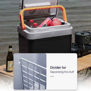 Portable 12V Thermoelectric Semiconductor Refrigerator Heating Cooling 24L Plastic <strong>Cool</strong> <strong>Box</strong> for Car 48W <strong>Power</strong> 1 Year Warranty CE - Product Image 4