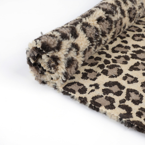 100% tái chế Polyester báo in flannel vải dệt kim mới Dày Nặng Windproof cho áo khoác ngoài trời và Hàng may mặc - Product Image 3