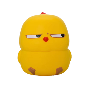 Jouets de décompression en forme de petit poulet jaune mignon en PU à rebond lent, jouets amusants en plastique pour <span class=keywords><strong>la</strong></span> relaxation - Product Image 3