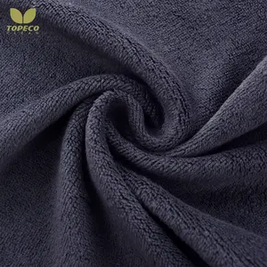 Topeco सबसे बेच Microfibre पोंछे सुखाने तौलिया थोक उच्चतम गुणवत्ता Microfiber कपड़ा 350 जीएसएम