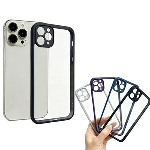 Funda Protectora Transparente de Acrílico para <span class=keywords><strong>iPhone</strong></span> 17, 18, 15, 14, 13, 12, X, Xs Max, <span class=keywords><strong>XR</strong></span>, 11, 8, 7, Resistente, <span class=keywords><strong>Precio</strong></span> de Fábrica - Product Image 1