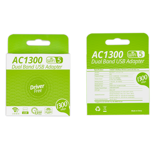 Adaptador WiFi AC1300 USB3.0 <span class=keywords><strong>MT7612U</strong></span> de Doble Banda 2.4G 5.8G, Receptor WiFi sin Controlador para Laptop, Tarjeta de Red para Win7/8/10/11 - Product Image 5
