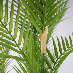 Vente directe d'usine, palmier artificiel en plastique à l'aspect naturel, faible <span class=keywords><strong>entretien</strong></span>, résistant aux UV, durable - Product Image 3
