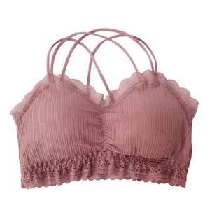 Sujetador Push-up para mujer, Bralette moderno, bonito