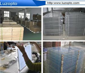 Cadres LED en cristal A3 Boîte à lumière éclairée Agent immobilier suspendu Présentoir de fenêtre - Product Image 5