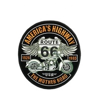 Patchs arrière de moto pour hommes et femmes, personnalisés, pour motard, en tissu sergé brodé, Badge fait à la main,