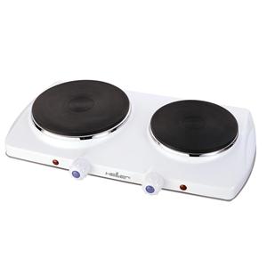 HELLER Kochplatte DK 15/10 2 Gusskochplatten Ø 145mm/Ø 180 mm 1500 W weiß - Product Image 1