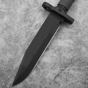 Coltello da Sopravvivenza con Luce LED, Accendifuoco, Fodero in Plastica Dura, EDC per Caccia e Campeggio, Lama Fissa, OEM MEIJI 4cr13 - Product Image 4