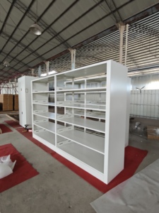 <span class=keywords><strong>Étagère</strong></span>s en métal à prix avantageux, <span class=keywords><strong>étagère</strong></span>s en fer portables pour bibliothèque scolaire, 5/6/7 niveaux, <span class=keywords><strong>étagère</strong></span>s pour l'école et l'université - Product Image 3