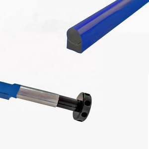 Trussrod de guitare en acier bleu personnalisé à 8 trous, réglage bidirectionnel à double action, avec roue à rayons amovible - Product Image 3