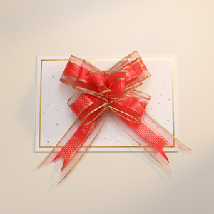 Fiocchi a Strappo per Regali di Natale, Ecologici in Plastica, Rossi, Rosa, Blu, Nastri per Confezioni Regalo - Product Image 5