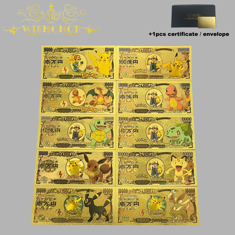 pokemon cards by price Pokemon Gengar Sticker 24K Gold Plated Striking Popping Candy – Nation of  Cards main image 0