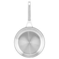 Batterie de cuisine professionnelle 3 pièces, 8 ~ 12 pouces, passe au lave-vaisselle, ensembles de poêles à frire en acier inoxydable 3 plis compatibles avec l'induction